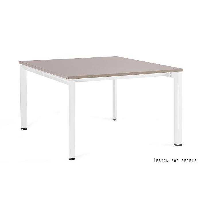 Biuro stalas | PASON - WORKSTATION 2 - WHITE - FRAME AND TOP - 120x140 CM