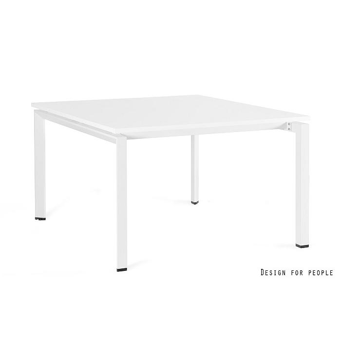 Biuro stalas | PASON - WORKSTATION 2 - WHITE - FRAME AND TOP - 120x140 CM