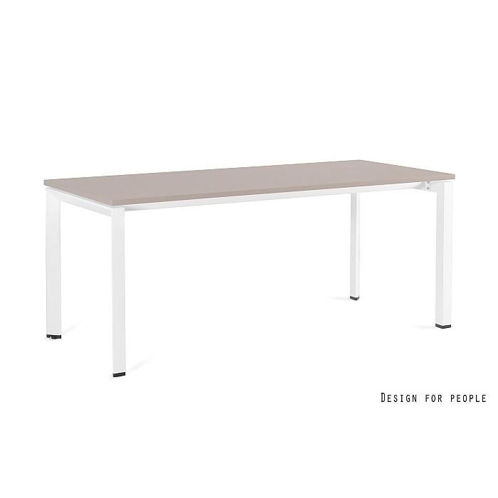 Biuro stalas | PASON - MANAGER DESK - WHITE - FRAME AND TOP - 180X80 CM