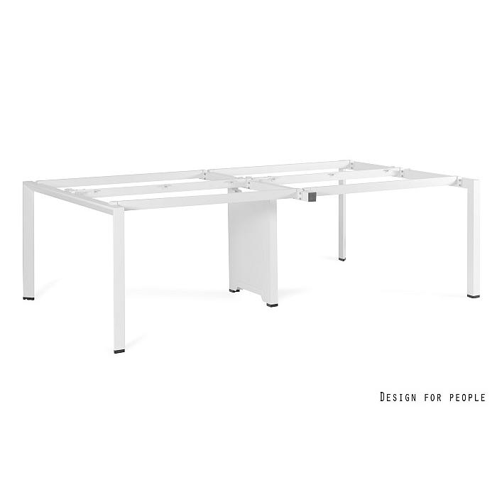 Biuro stalas | PASON - WORKSTATION 4 - WHITE - FRAME