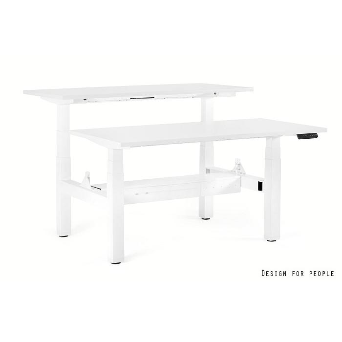 Elektrinis pakeliamas stalas biurui | FIGHTER DOUBLE DESK - FRAME AND TOP - 160X140 CM