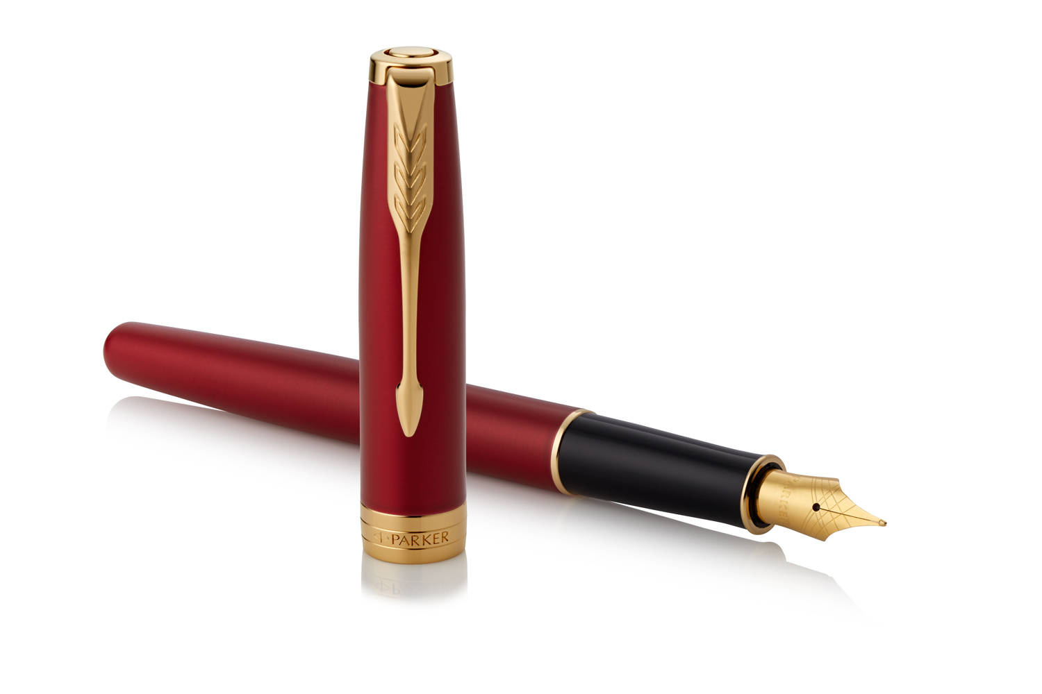 Parker Sonnet Red Lacquer GT plunksnakotis (M plieno plunksna) - 1931474