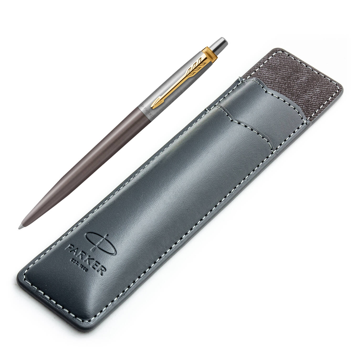 Parker Jotter Grey Core GT dovanų rinkinys pilkame dėkle