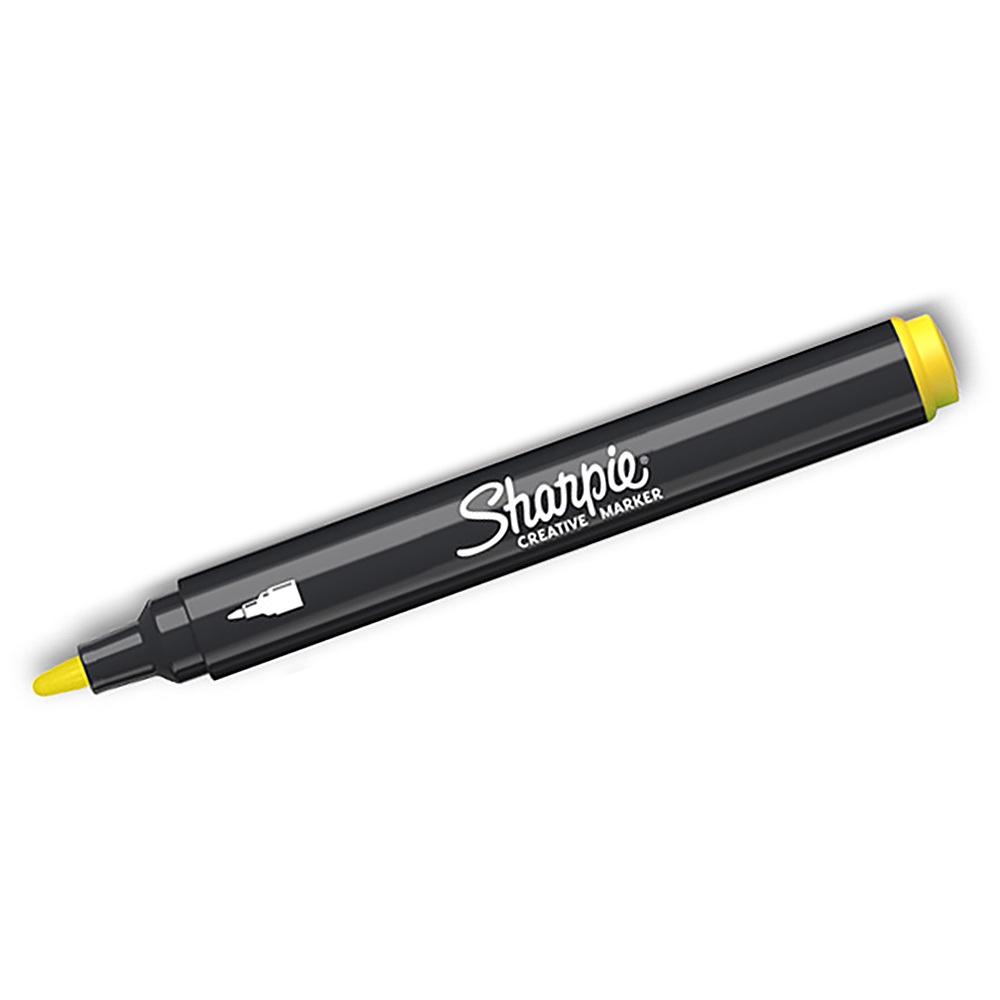 Akrilinis žymeklis Sharpie geltonas (geltonas), 1 vnt. - 2218063