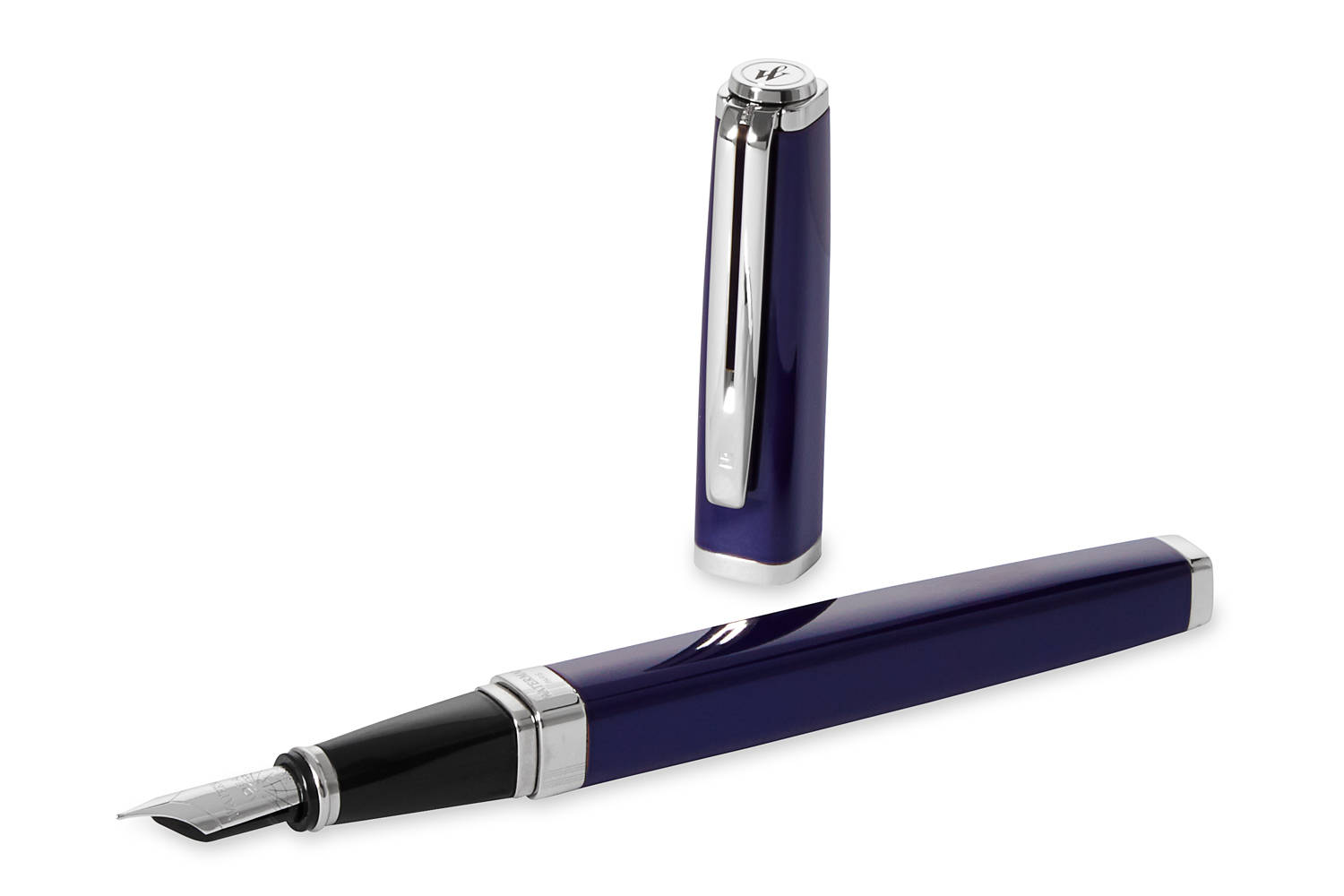 Plunksnakotis Waterman Exception Slim Laka Mėlyna ST (F) - S0637090