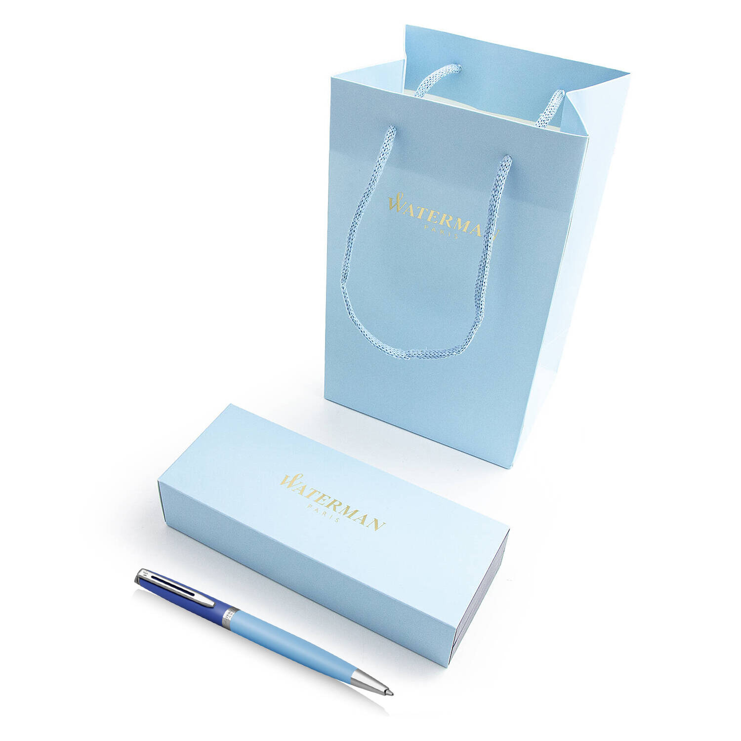 Waterman Hémisphère Color-Block Blue CT tušinukas su maišeliu