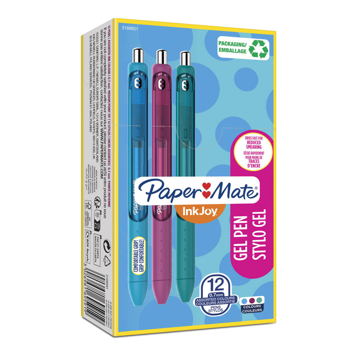 Paper Mate Inkjoy geliniai rašikliai Gel Mix 2 - 2169591