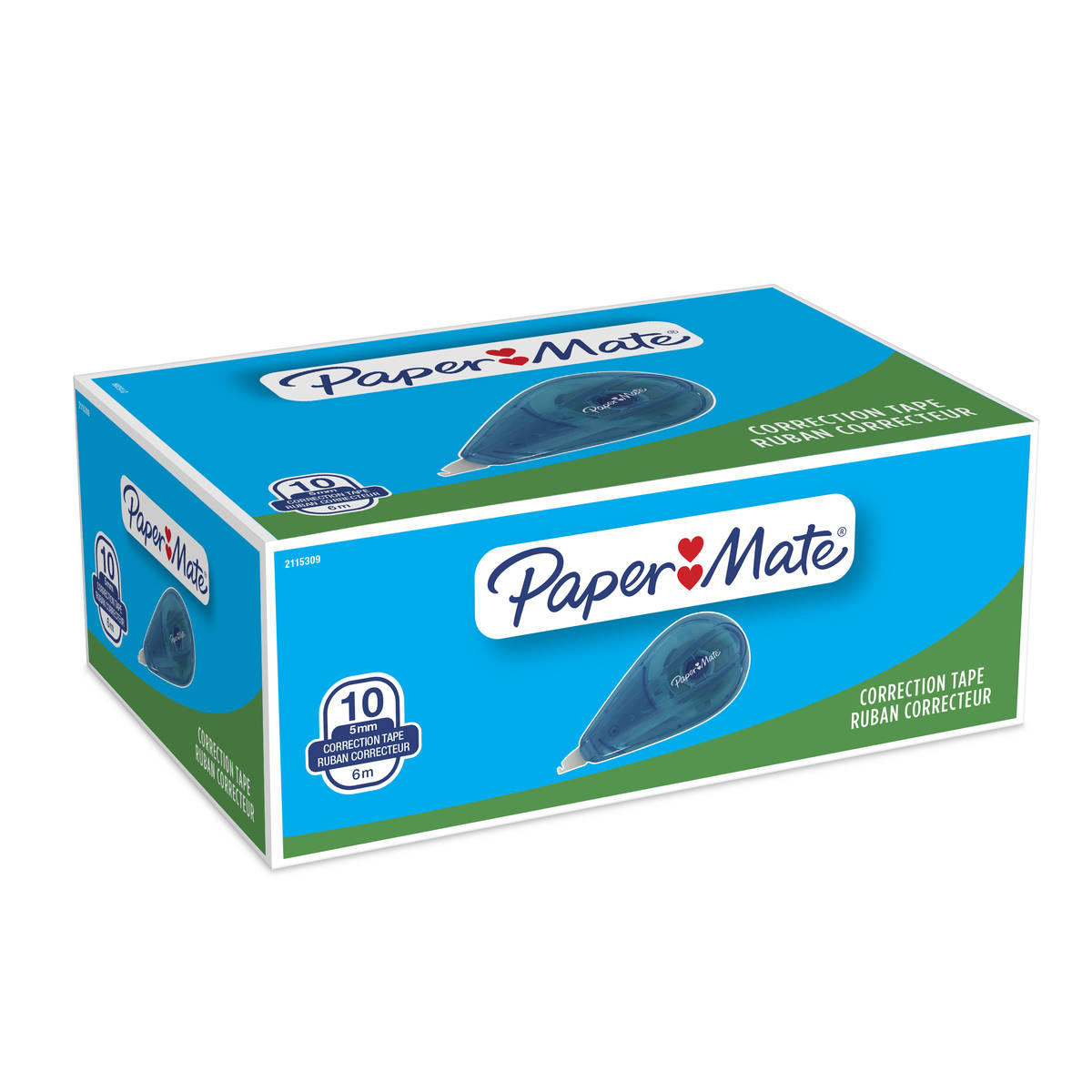 Paper Mate lipni maskuojamoji juosta 10 vnt. - 2115309