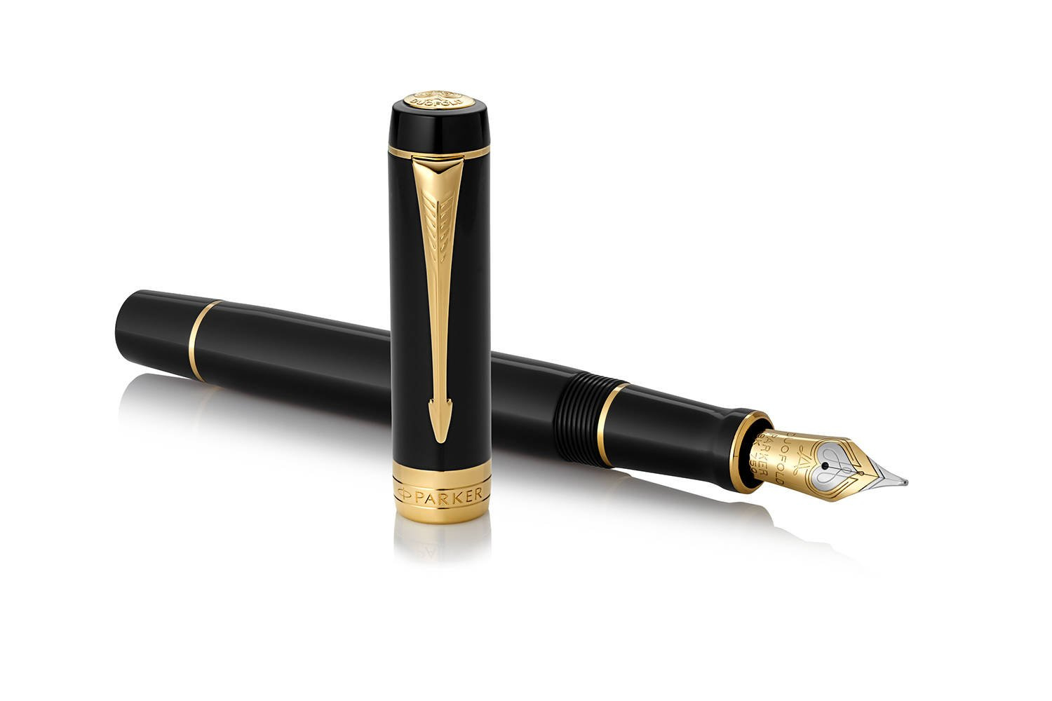 Plunksnakotis Centennial Parker Duofold Black GT (F) - 1931381