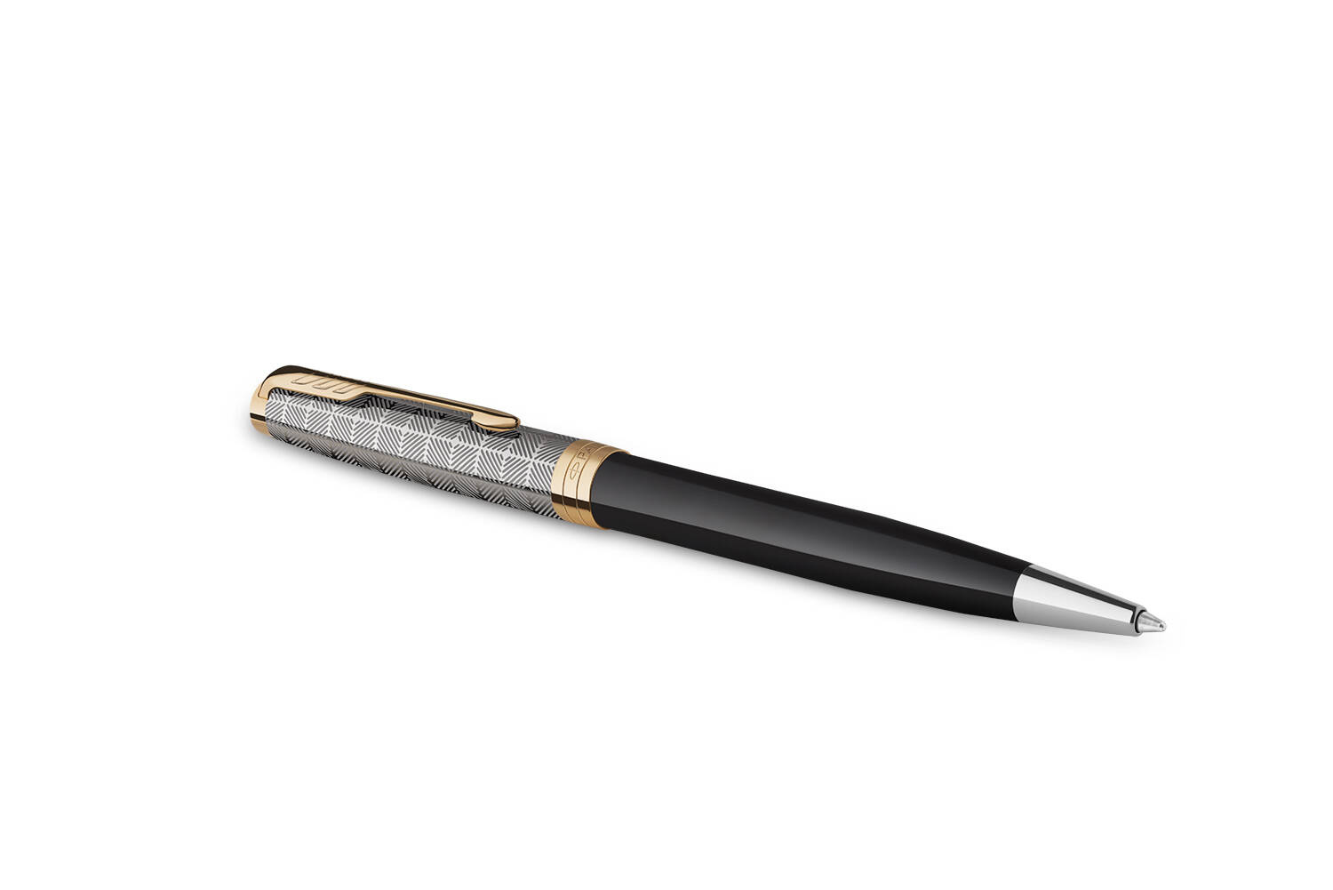 Tušinukas Parker Sonnet Premium Metal & Black GT - 2119787