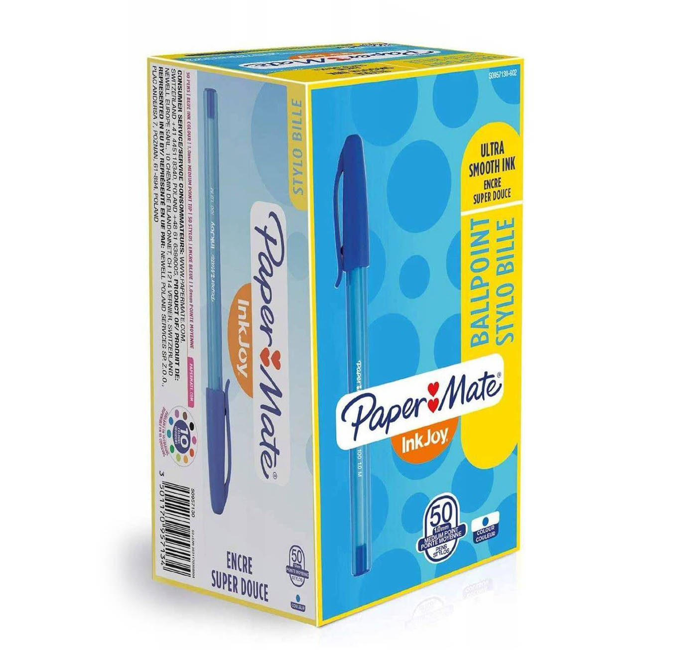 PaperMate Inkjoy 100 Cap M tušinukas 50 vnt. - S0957130-P50