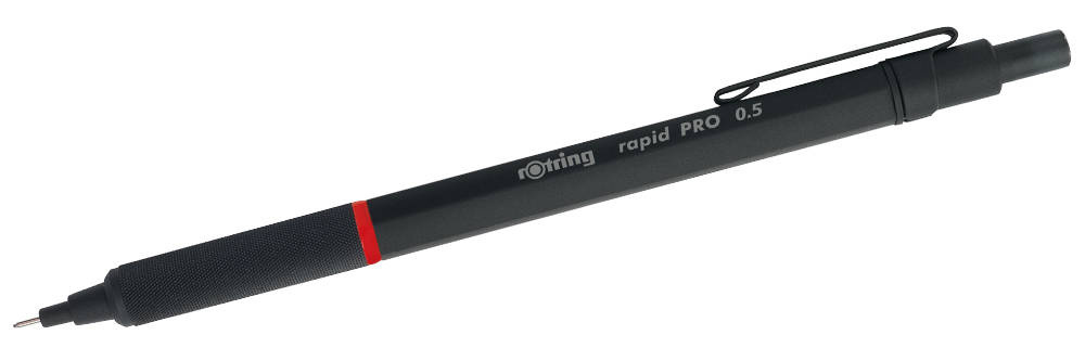 Automatinis pieštukas Rotring Rapid Pro 0,5 m, Juodas - 1904258