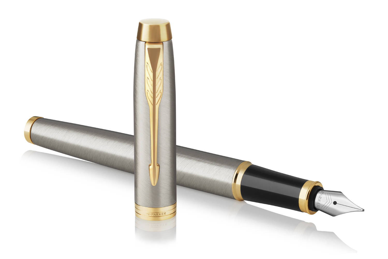 Plunksnakotis Parker IM Brushed Metal GT (M) - 1931656