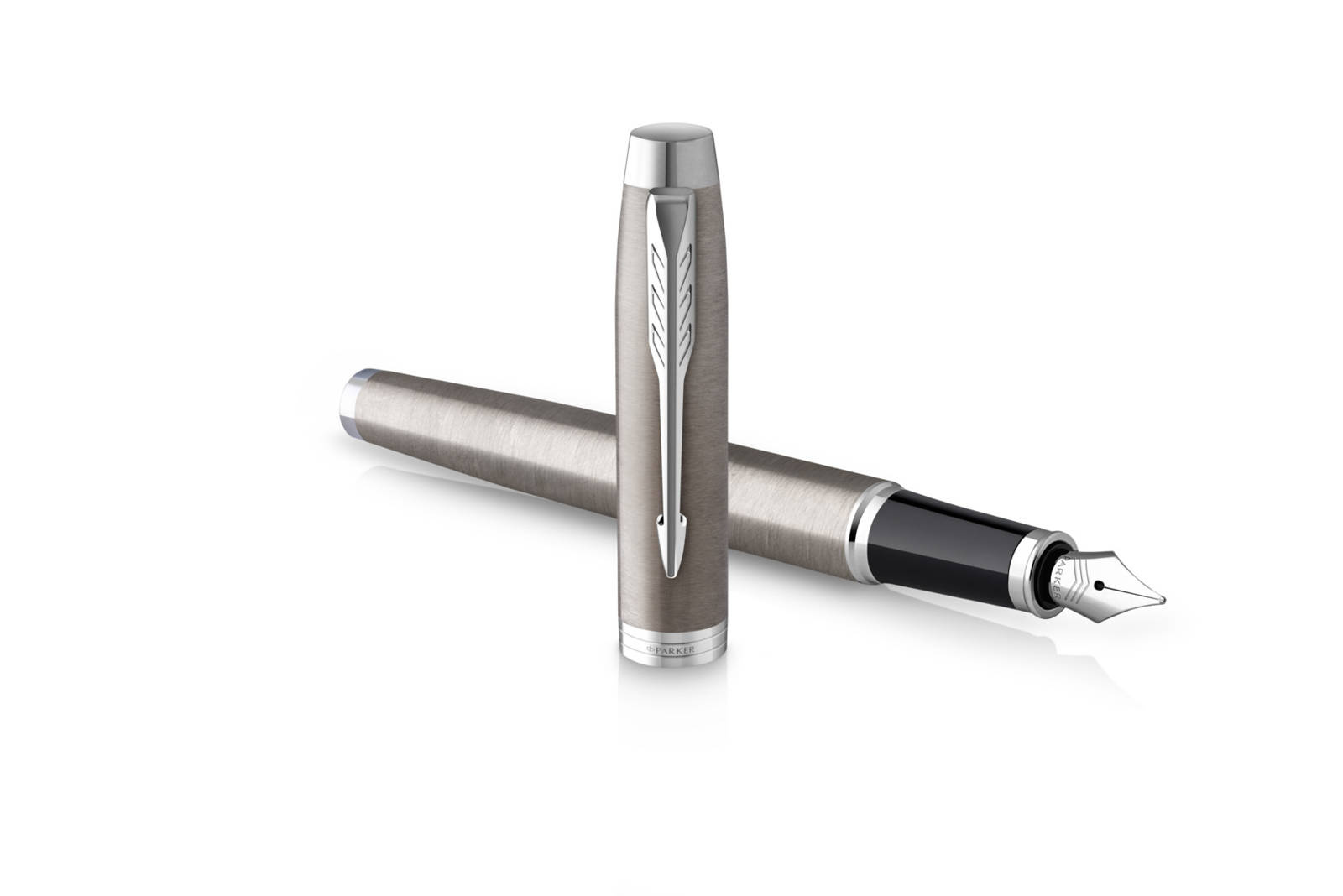 Plunksnakotis Parker IM Essential Stainless Steel CT (M) - 2143636