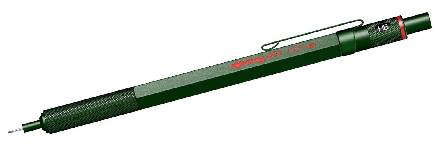 Rotring automatinis pieštukas 600 0,7 žalias - 2114269