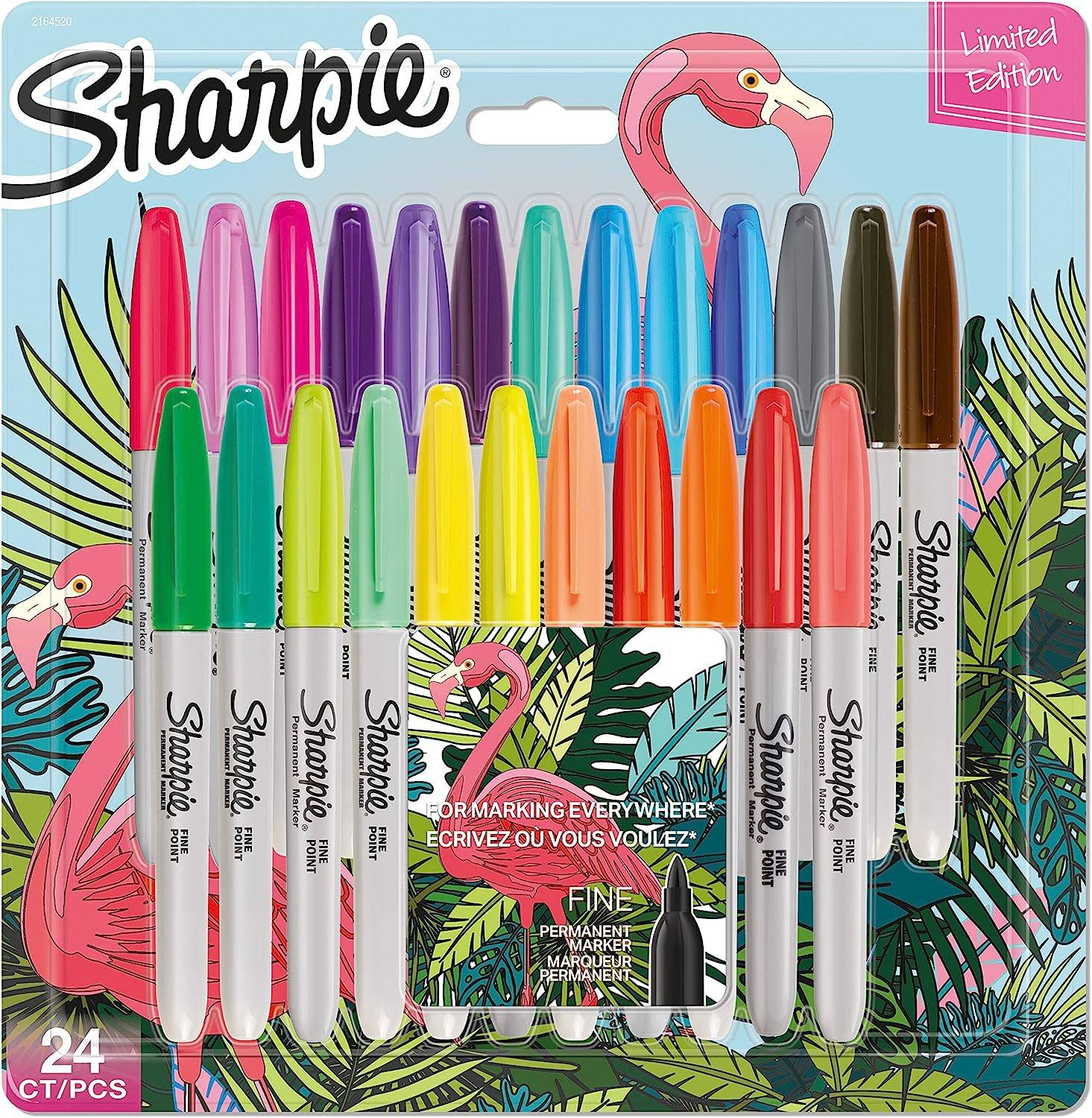 Markerių rinkinys Sharpie Fine Flaming 24 vnt. - 2169766