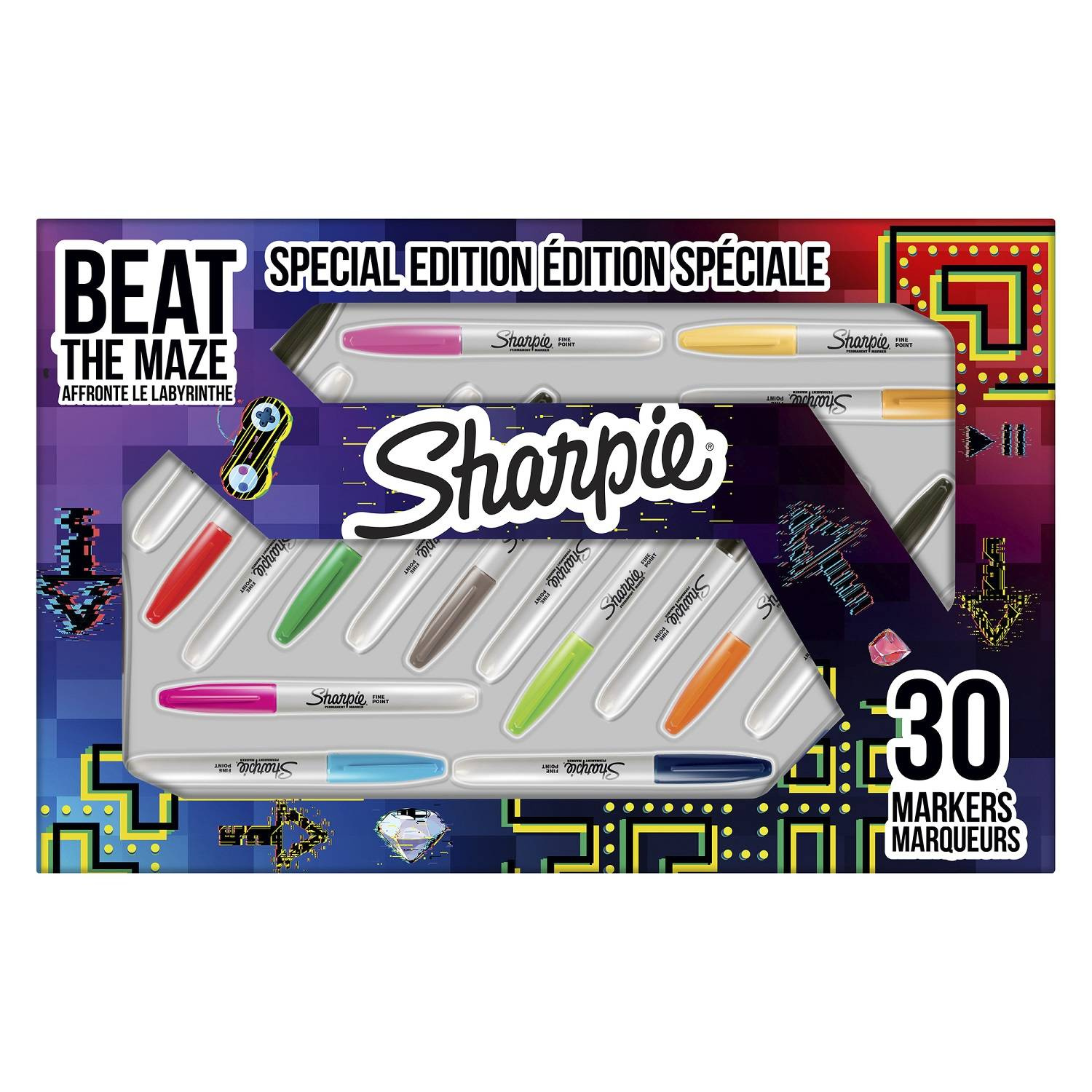 Markerių rinkinys Sharpie Fine Maze 30 vnt. – 2180836