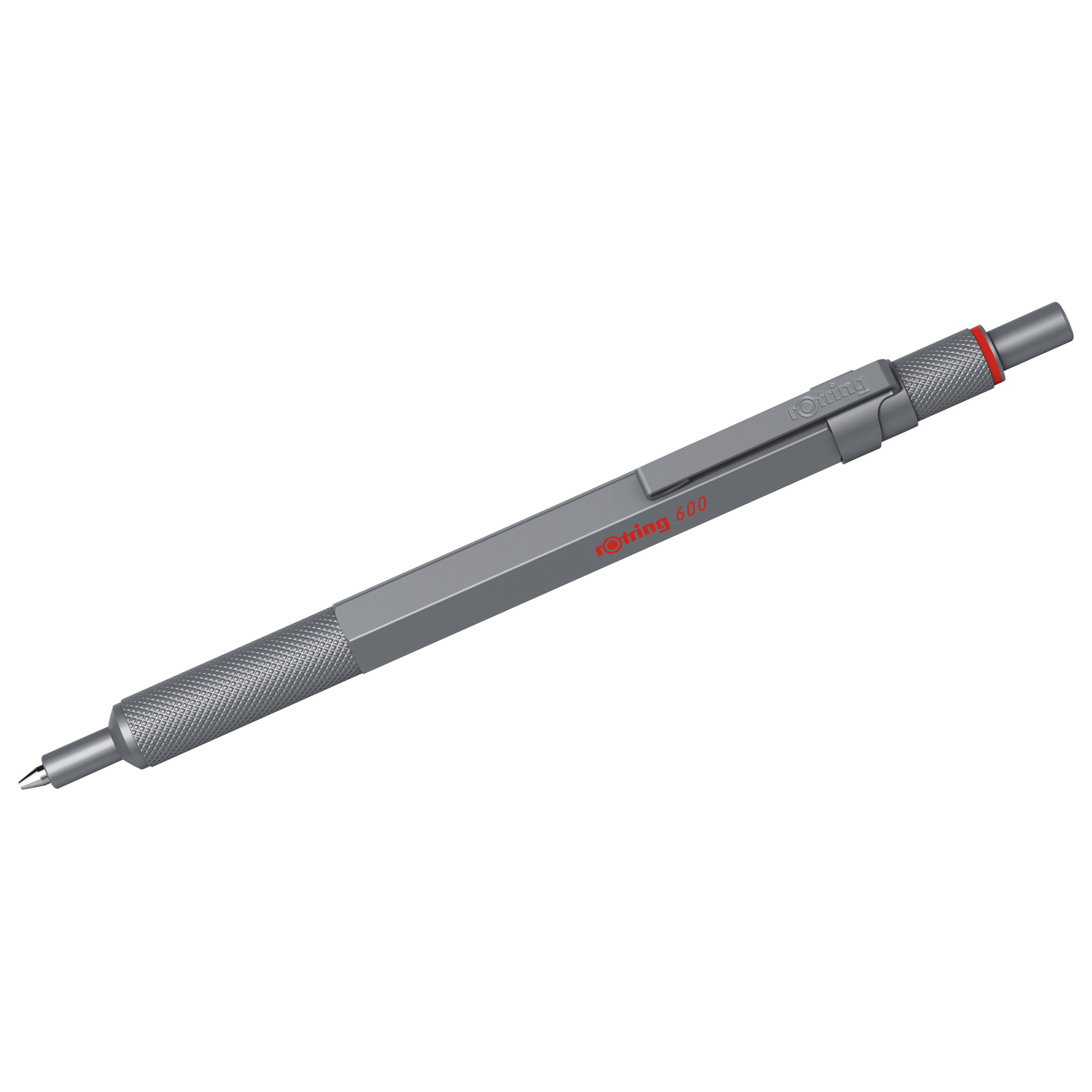 Rotring 600 sidabrinis gelinis rašiklis 0,55 mm - 2196011
