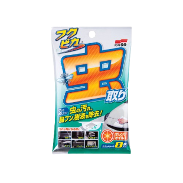 SOFT99 Vabzdžių Valymo Servetėlės - Bugs & Dropping Removal