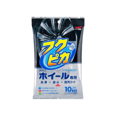 SOFT99 Ratlankių Valymo Servetėlės - Wheel Cleaning Wipe