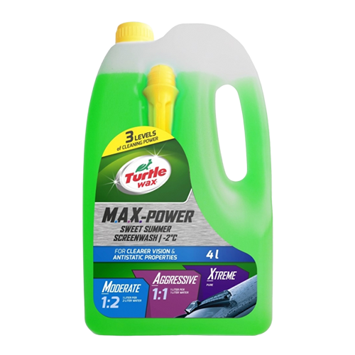 TURTLE WAX Vas. Stiklų Ploviklis - Max Power -2c (4L)