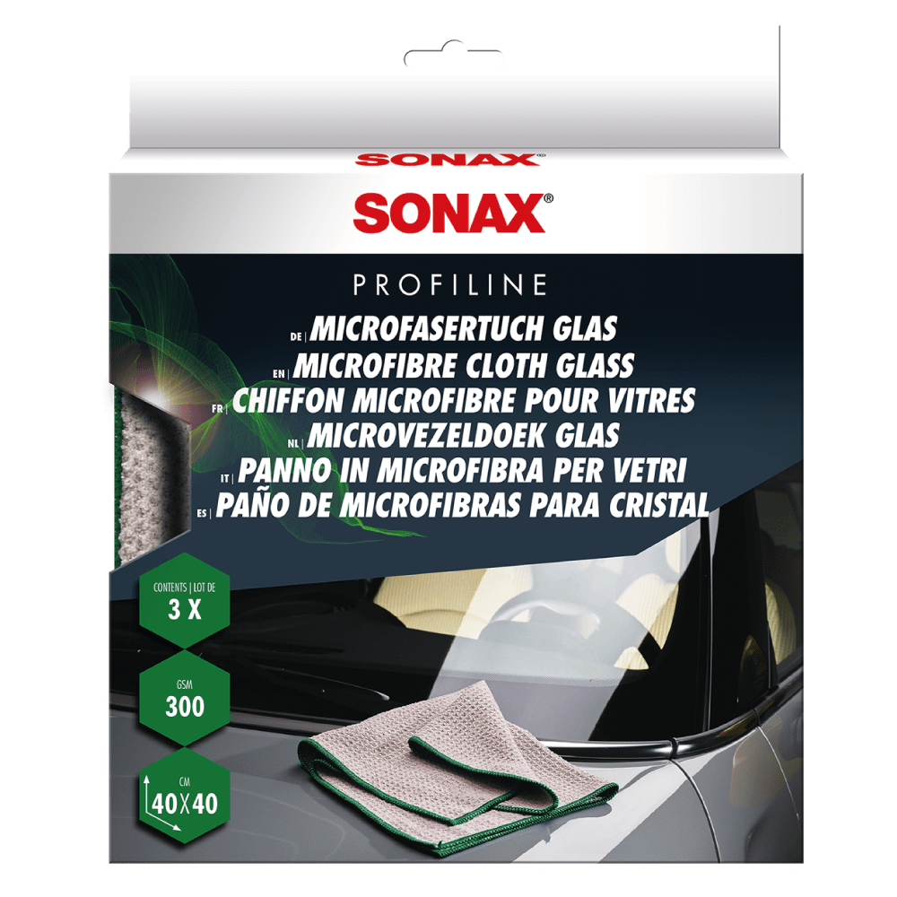 Sonax Mikropluošto Šluostės Stiklų Valymui (3 vnt.)
