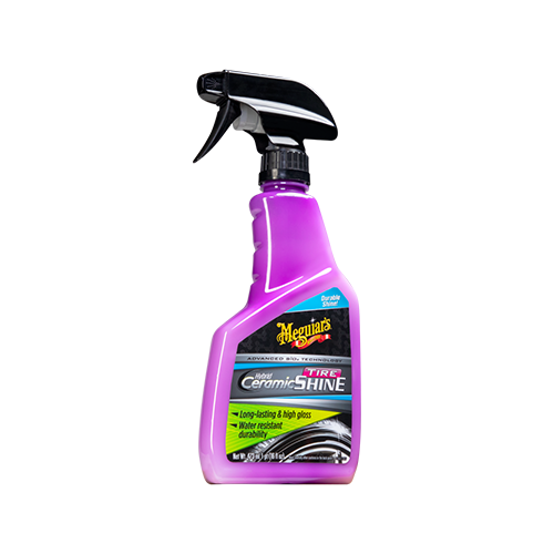 Meguiars Kėbulo padangų atnaujinimo priemonė - Hybrid Ceramic Tire Shine (473 ml.)