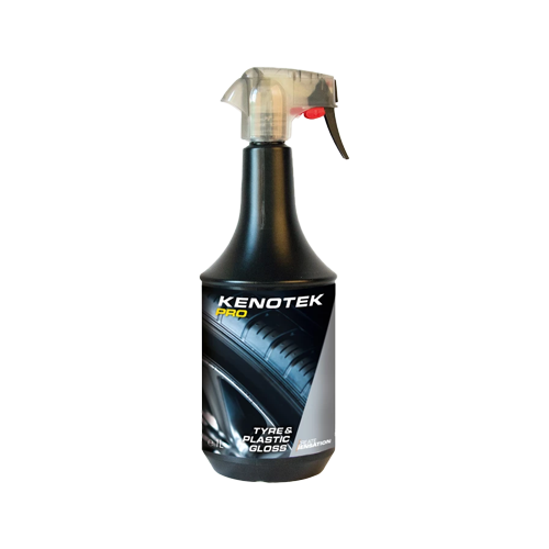 Kenotek Padangų ir Plastiko Atnaujinimo Priemonė - Tyre & Plastic Gloss (1000 ml.)