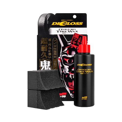 SOFT99 Padangų atnaujinimo priemonė - Digloss Black Devil Tire Wax