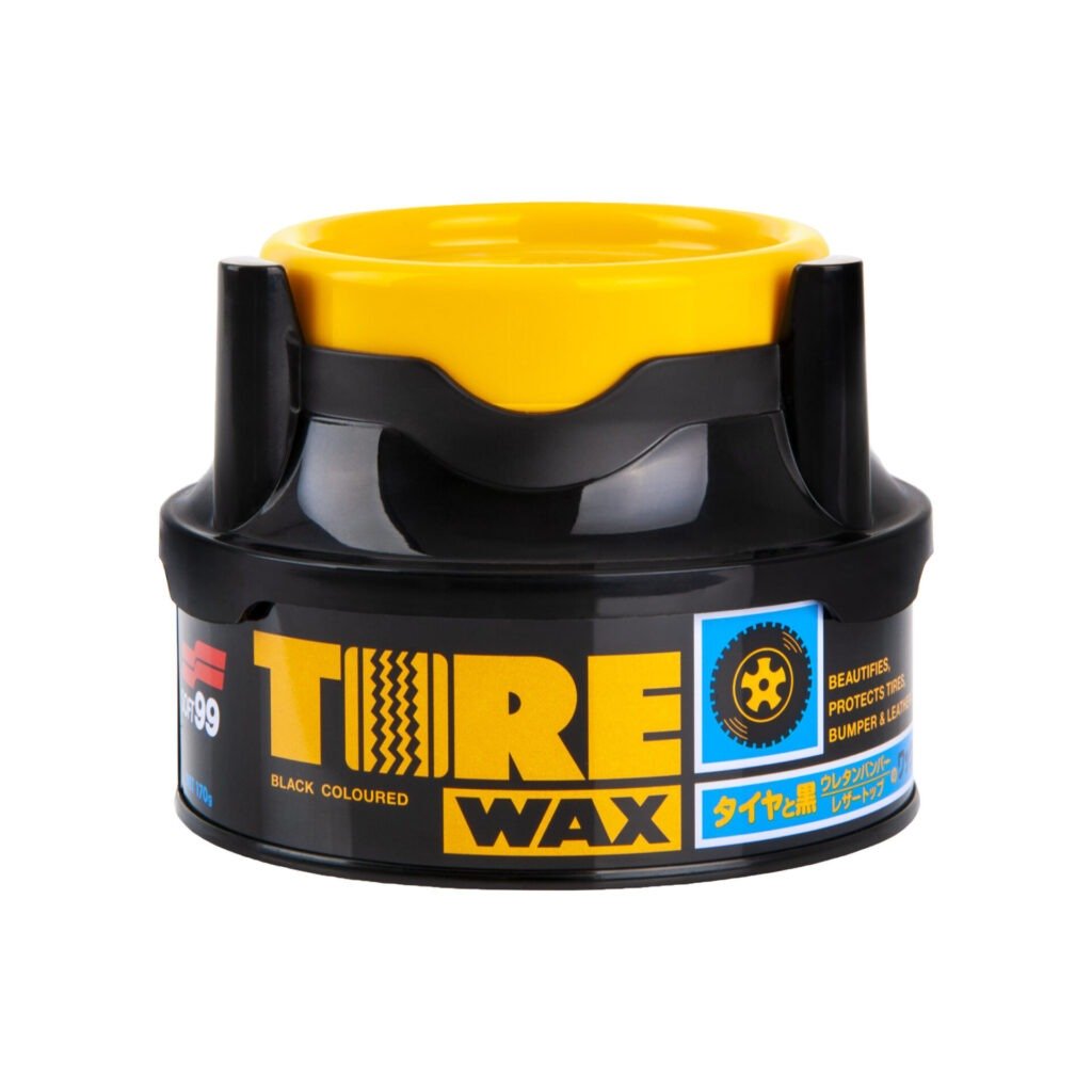 SOFT99 Padangų ir Plastiko Atnaujinimo Priemonė – Tire Black Wax