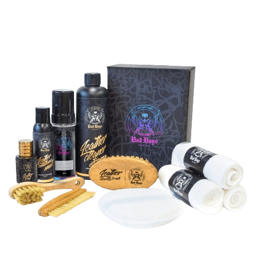 BadBoys Odos Priežiūros Rinkinys - Leather Care Set Premium Strong