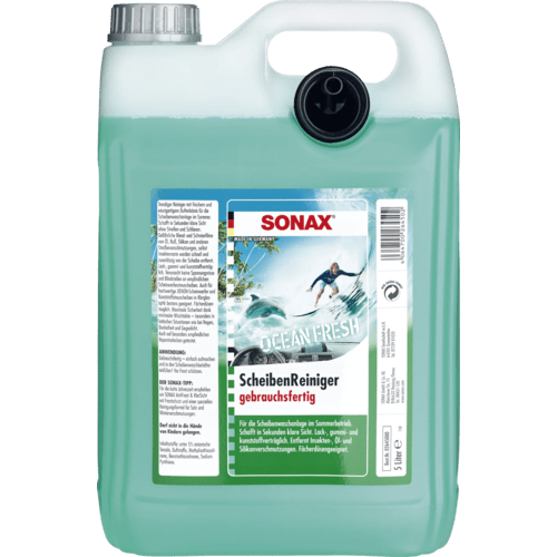 SONAX Vasarinis Langų Apiplovimo Skystis - Ocean Fresh
