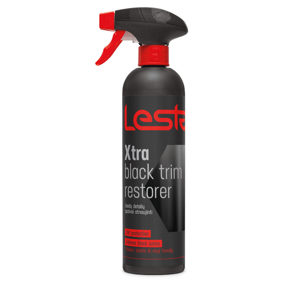 Lesta padangų ir gumos atnaujinimo priemonė - Xtra Black Trim Restorer