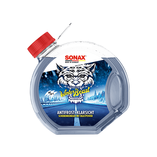 SONAX Žieminis Langų Apiplovimo Skystis - Winter Beast -20c (3L)