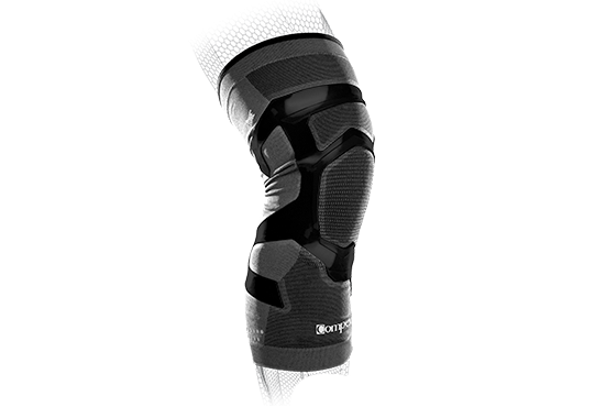 Kelio Įtvaras COMPEX Trizone Knee, Kairei Kojai