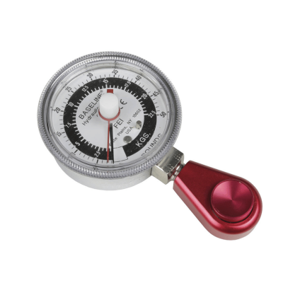 Hidraulinis dinamometras pirštams Baseline Pinch Gauge - Hydraulic - 50 lb Capacity (Spalva: Raudona)