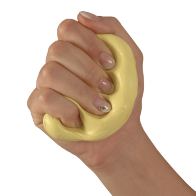 Plastilinas Moves Comfort Putty Anti-Microbial 85 g (Spalva: Geltona)