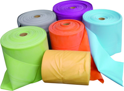 Elastinė juosta MOVES FIT Band 45,5 m (Spalva: Peach)
