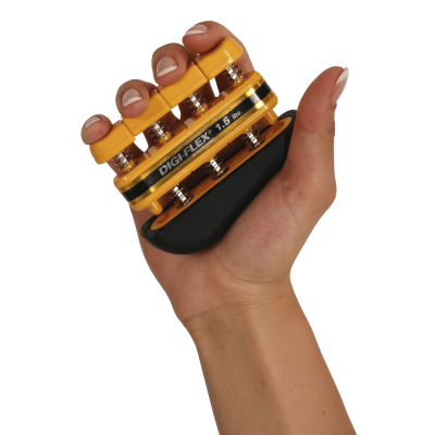 Pirštų treniruoklis Moves Digi-Flex 0,7–4,1 kg (Spalva: Geltona)