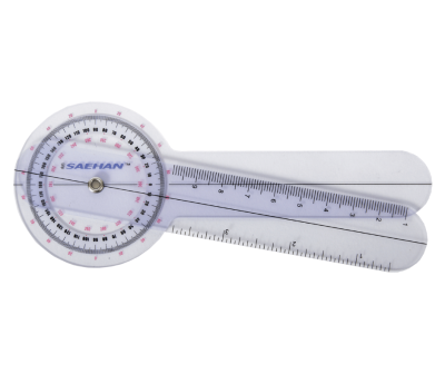 Plastikiniai goniometrai (15–30 cm) SAEHAN Plastic Goniometer (Ilgis: 15 cm)