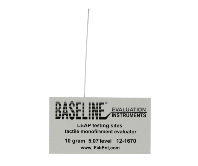 Vienkartinis monofilamentas Baseline Disposable Tactile monofilament evaluator w/sleeve, 5.07 (10 gram)