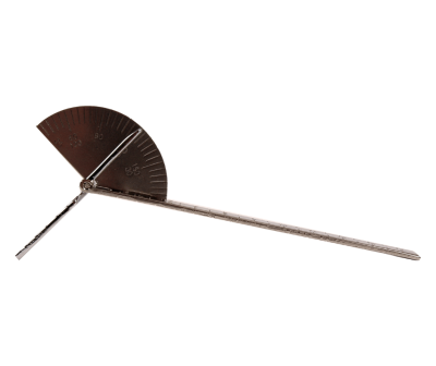 Nerūdijančio plieno goniometrai pirštams (9 arba 15 cm) SAEHAN Finger Goniometer | Stainless Steel (Ilgis: 15 cm)