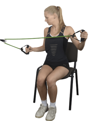 Traukos sistema MOVES Shoulder tube pulley (Spalva: Raudona)