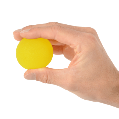 Kamuoliukas Moves Squeeze Ball 50 mm (Spalva: Geltona)