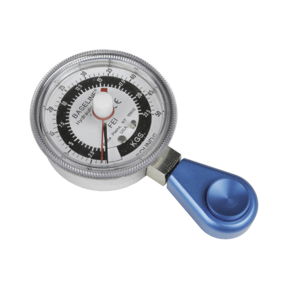 Hidraulinis dinamometras pirštams Baseline Pinch Gauge - Hydraulic - 50 lb Capacity (Spalva: Mėlyna)
