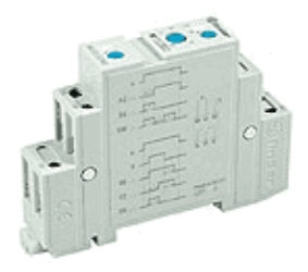 Laiko relė universali 16A 12-240V Finder RoHS