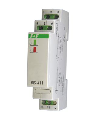 Bistabili relė 230Vac 16A -20...50°C tvirtinama ant DIN bėgio F&F
