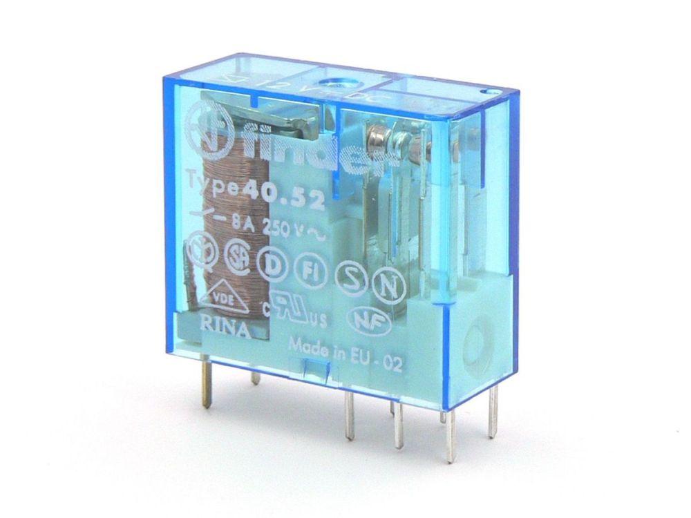 Relė 24VDC, 8A, 2CO, Finder