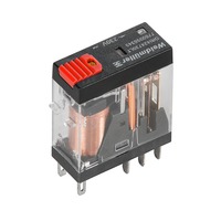 Relė 24VAC, 5 A,  2CO, TEST, Weidmuller