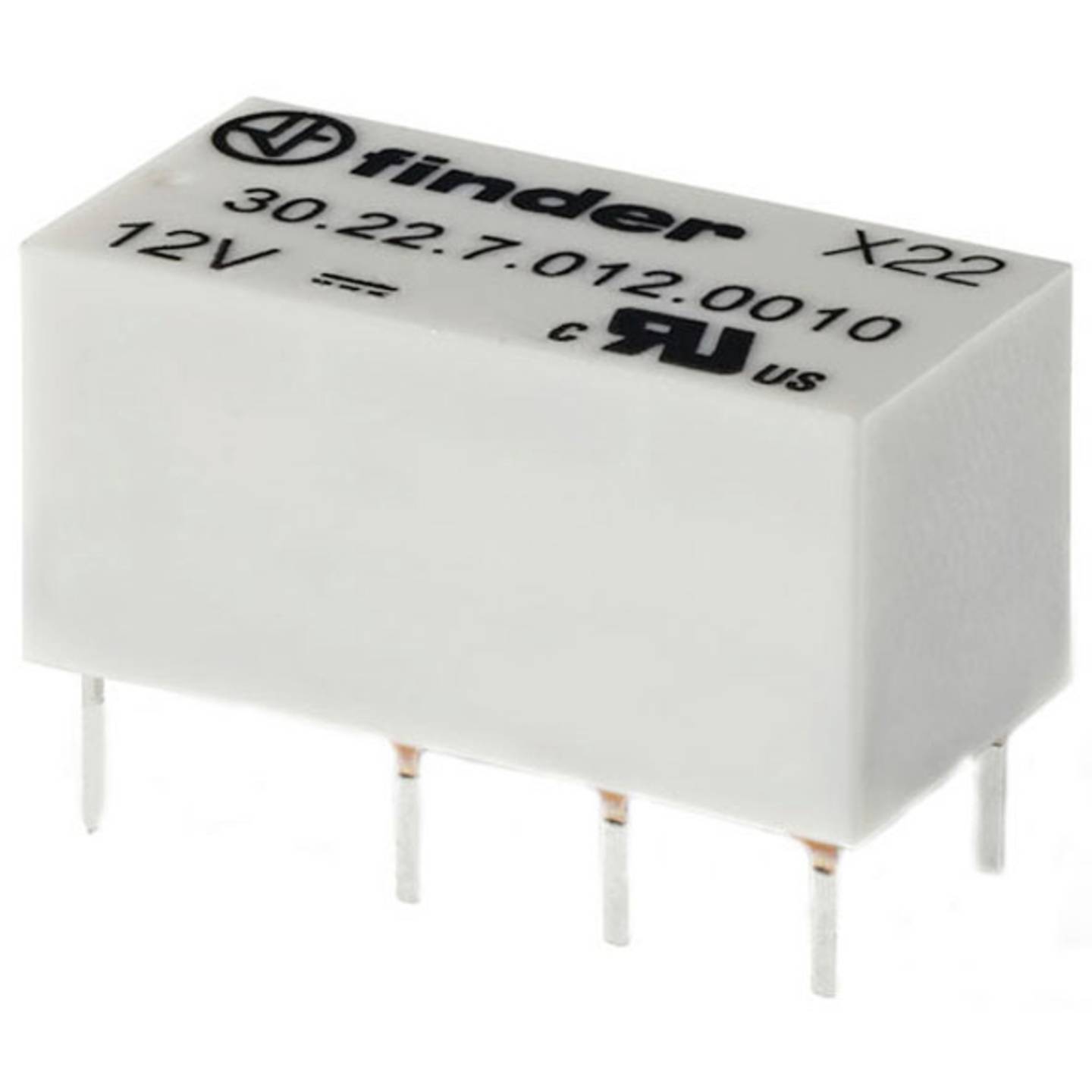 Relė 24VDC, 2A, 2CO, Finder